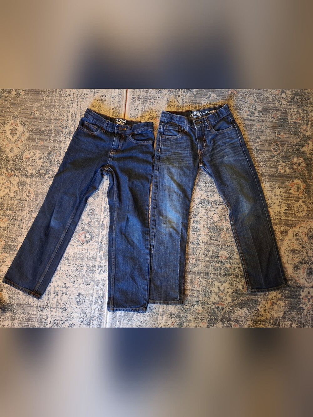 Signature by Levi Strauss Kids Dark Blue Denim Jeans - 2 Pairs